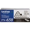 Brother TN650 ( TN-650 ) OEM Black High Yield Laser Toner Cartridge