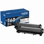 Brother TN760 ( TN-760 ) OEM Black High Yield Laser Toner Cartridge (Pack of 2)