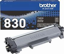 Brother TN830 ( TN-830 ) OEM Black Toner Cartridge; 1200 Pgs