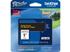 Brother TZe354 Gold on Black Laminated Tape for Indoor and Outdoor Use 24mm x 8m ( 1" x 26'2") (Pack of 2)