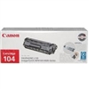 Canon 104 ( 0263B001AA ) OEM Black Laser Toner Cartridge