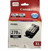 Canon PGI270XL ( PGI-270XL ) ( 0319C001 ) OEM Pigment Black High Yield Inkjet Cartridge Pack of 2)