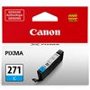 Canon CLI271C ( CLI-271C ) ( 0391C001 ) OEM Cyan Inkjet Cartridge