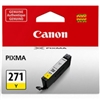 Canon CLI271Y ( CLI-271Y ) ( 0393C001 ) OEM Yellow Inkjet Cartridge