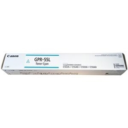 Canon GPR55L ( GPR-55L ) ( 0485C003 ) OEM Cyan Toner Bottle