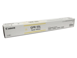 Canon GPR55L ( GPR-55L ) ( 0487C003 ) OEM Yellow Toner Bottle