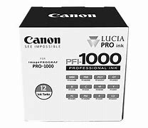 Canon PFI1000 ( PFI-1000 ) ( 0545C006 ) OEM Combo Pack includes 12 cartridges (Matte Black / Photo Black / Cyan / Magenta / Yellow / Photo Cyan / Photo Magenta / Grey / Photo Grey / Red / Blue / Chroma