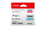 Canon PFI1000PC ( PFI-1000PC ) ( 0550C002 ) OEM Photo Cyan Inkjet Cartridge