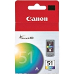 Canon CL51 ( CL-51 ) ( 0618B002 ) OEM Colour Ink Cartridge