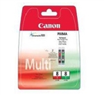 Canon CLI8RG ( CLI-8RG ) ( 0627B027 ) OEM Red & Green Inkjet Cartridge