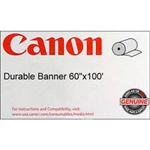 Canon Durable Matte Polypropylene Banner Paper 60" x 100' Roll (133gsm) - 0834V780 