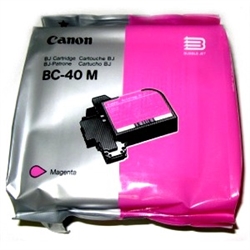 Canon BC40M ( BC-40M ) ( 0892A003 ) OEM Magenta Ink Cartridge