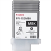 Canon PFI102MBK ( PFI-102MBK ) ( 0894B001AA ) OEM Matte Black Inkjet Cartridge (Pack of 3)