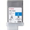 Canon PFI102C ( PFI-102C ) ( 0896B001AA ) OEM Cyan Inkjet Cartridge