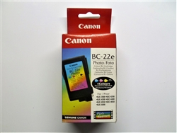 Canon BC22e ( BC-22e ) ( 0902A003 ) OEM Photo Colour Ink Cartridge