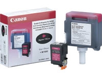 Canon 0915A001 OEM Magenta Ink Cartridge and Black Ink Tank
