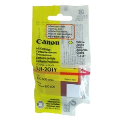 Canon BJI201Y ( BJI-201Y ) ( 0944A003 ) OEM Yellow High Yield Ink Cartridge