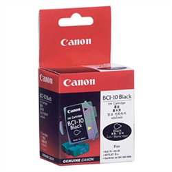 Canon BCI10BK ( BCI-10BK ) ( 0956A003 ) OEM Black Ink Cartridges (Pack of 3)