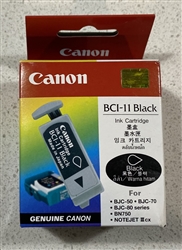 Canon BCI11BK ( BCI-11BK ) ( 0957A003 ) OEM Black Ink Cartridges (Pack of 3)