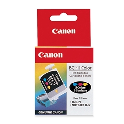 Canon BCI11 ( BCI-11 ) ( 0963A003 ) OEM Colour High Yield Ink Cartridges (Pack of 3)