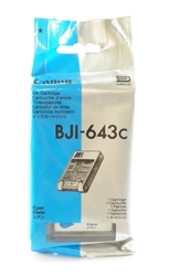 Canon BJI643C ( BJI-643C ) ( 1010C003 ) OEM Cyan Ink Cartridge