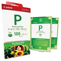Canon 1335B001 OEM Ink and Paper for 25 Card Size Photos