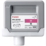 Canon PFI301M ( PFI-301M ) ( 1488B001 ) OEM Magenta Inkjet Cartridge