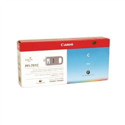 Canon PFI701C ( PFI-701C ) ( 1966B003 ) OEM Cyan Ink Cartridge (Pack of 6)