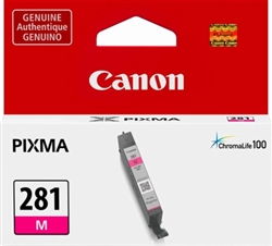 Canon CLI281M ( CLI-281M ) ( 2089C001 ) OEM Magenta Inkjet Cartridge