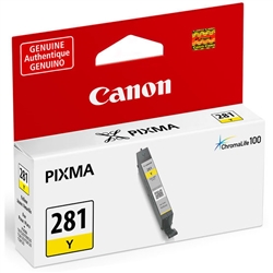 Canon CLI281Y ( CLI-281Y ) ( 2090C001 ) OEM Yellow Inkjet Cartridge