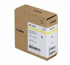 Canon PFI110Y ( PFI-110Y ) ( 2367C001 ) OEM Yellow ink Cartridge