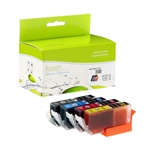 Canon CLI221 ( CLI-221 ) ( 2946B004 ) Compatible Combo Pack includes Black, Cyan, Magenta and Yellow