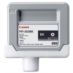 Canon PFI303BK( PFI-30BK ) ( 2958B001 ) OEM Black Inkjet Cartridge