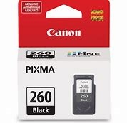 Canon PG260 ( PG-260 ) ( 3707C001 ) OEM Black Ink Cartridge