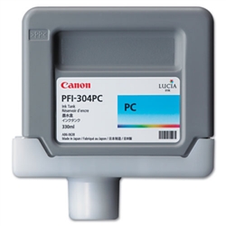 Canon PFI304PC ( PFI-304PC ) ( 3853B001 ) OEM Photo Cyan Ink Cartridge