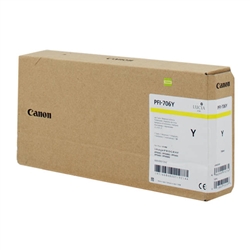 Canon PFI706Y ( PFI-706Y ) ( 3864B001 ) OEM Yellow Ink Cartridge