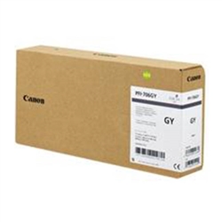 Canon PFI706GY ( PFI-706GY ) ( 3870B001 ) OEM Grey Inkjet Cartridge