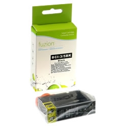 Canon BCI3eBK ( BCI-3eBK ) ( 4479A003 ) Compatible Black Inkjet Cartridge