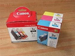 Canon BCI3 ( 4480A263 ) OEM Combo Pack includes Cyan, Magenta and Yellow