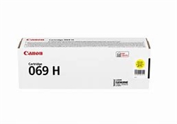 Canon 069HY ( 5095C001 ) OEM Yellow High Yield Toner Cartridge