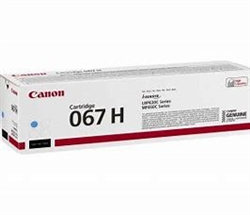 Canon 067H ( 5105C001 ) OEM Cyan High Yield Toner Cartridge