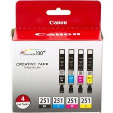 Canon CLI251 ( 6513B009 ) OEM Combo Pack