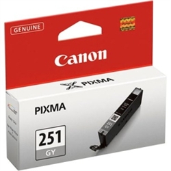 Canon CLI251GY ( CLI-251GY ) ( 6517B001 ) OEM Grey Inkjet Cartridge