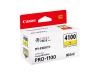 Canon PFI4100Y ( PFI-4100Y ) ( 6780C002 ) OEM Yellow Ink Cartridge; 80ml