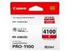 Canon PFI4100R ( PFI-4100R ) ( 6785C002 ) OEM Red Ink Cartridge; 80ml