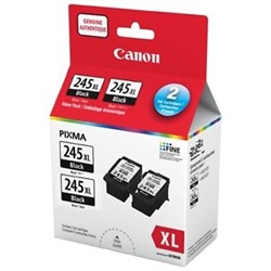 Canon PG245XL ( PG-245XL ) ( 8278B010 ) OEM Black Inkjet Cartridge (Twin Pack)