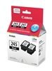 Canon PG245 ( PG-245 ) ( 8279B0016) OEM Black Inkjet Cartridge (Twin Pack)