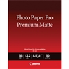 Canon Photo Paper Pro Premium Matte PM-101 8.5" x 11" - 50 Sheets - 8657B004