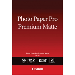 Canon Premium Matte Paper PM-101 13" X 19" - 20 Sheets - 8657B007