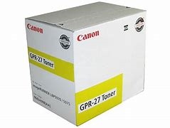 Canon GPR27 ( GPR-27 ) ( 9642A008 ) OEM Yellow Toner Cartridge